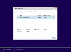 Cara install windows 10