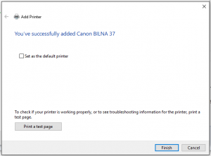cara install network printer