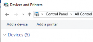 cara install network printer